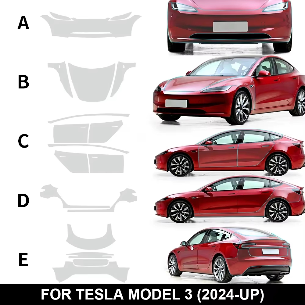 For Tesla Model 3 2024-2025 Hi - Paint Model Kit ulasan dan harga
