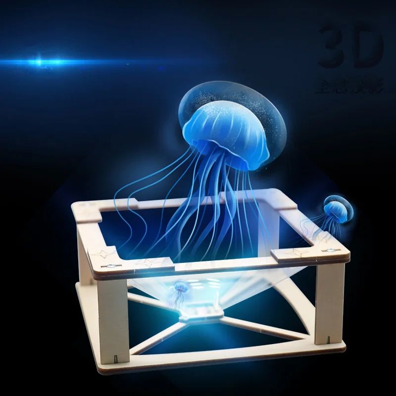 3D Holographic Projection DIY  - Model Kit Fantasy ulasan dan harga