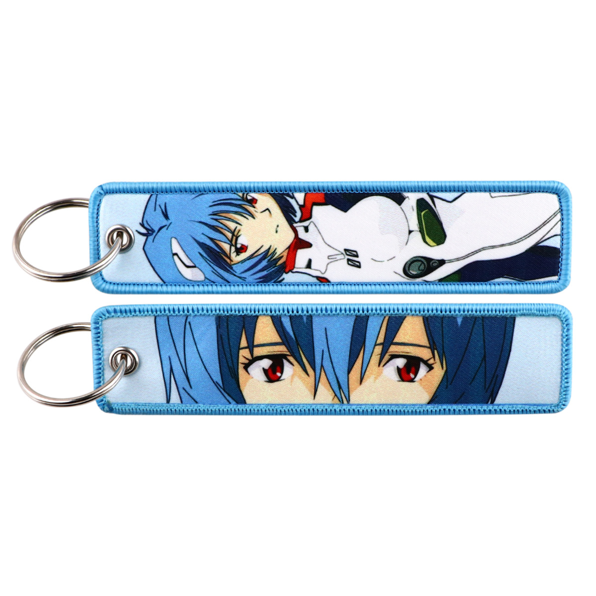 Anime EVA Embroidery Key Fobs  - Model Kit Eva ulasan dan harga