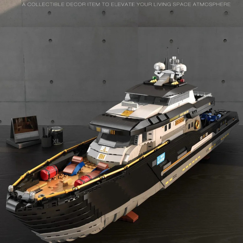 Reobrix 66103 Giant Luxury Yac - Model Kit Yacht ulasan dan harga