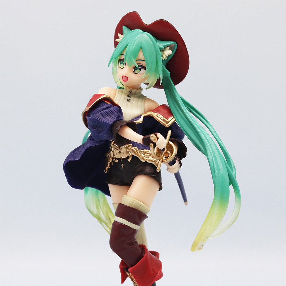 Hatsune Miku Desktop Cute Acti - Model Kit Anime Girl ulasan dan harga